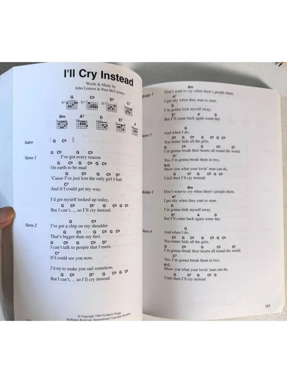 The Beatles Complete Chord Songbook Song Lyrics & Guitar Chords - 1999